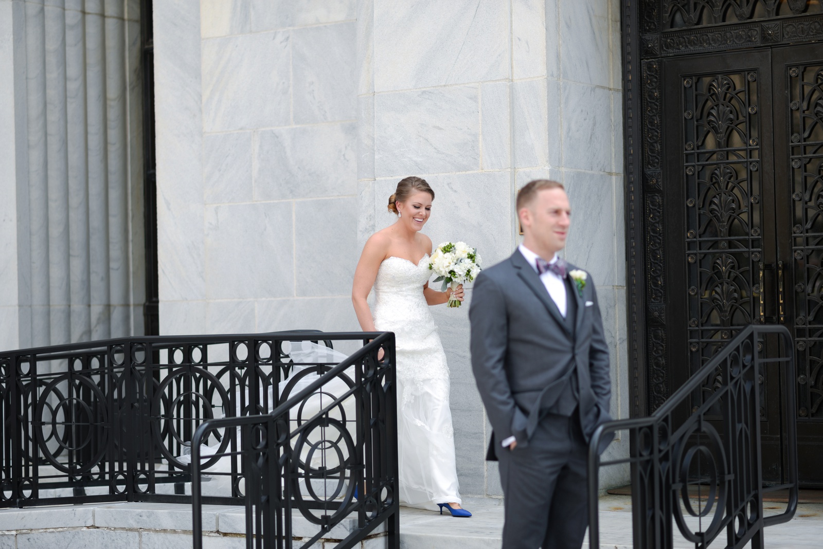 bride-excitedly-walking-to-her-groom-before-her-first-look