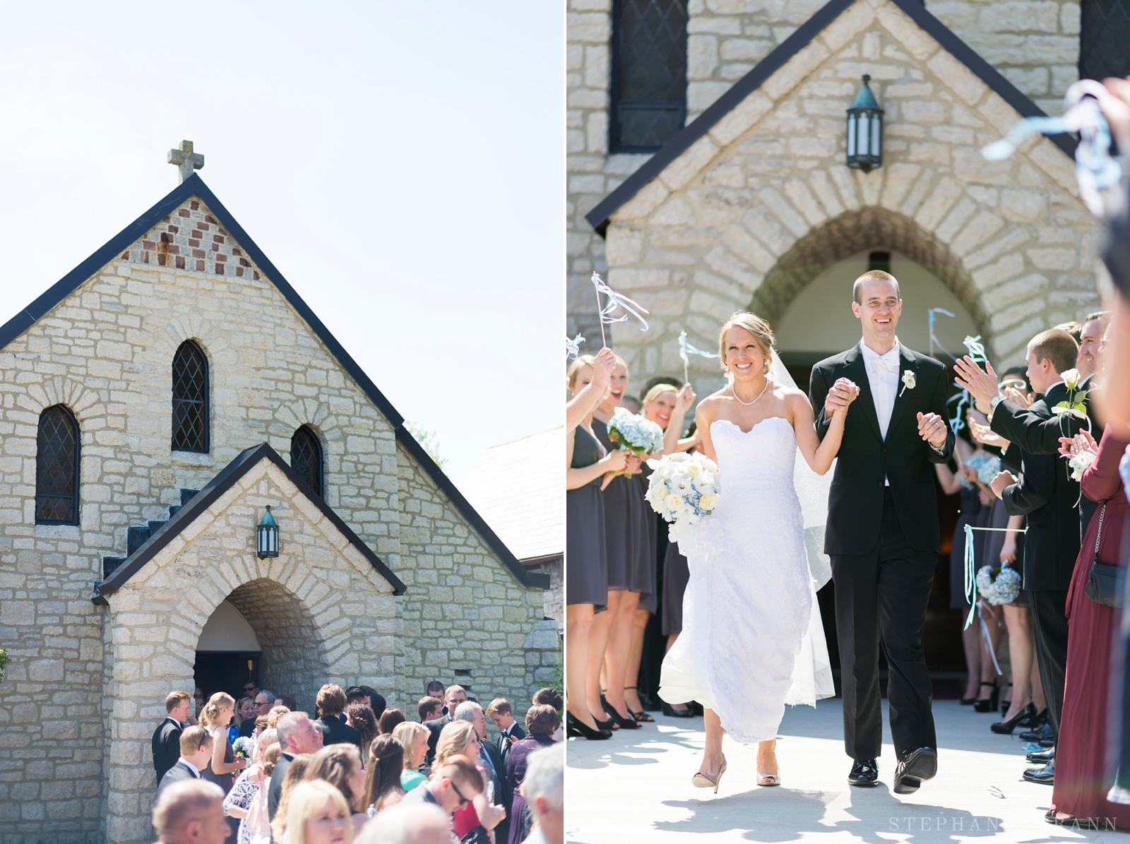bride-and-groom-exiting-the-church-after-their-wedding