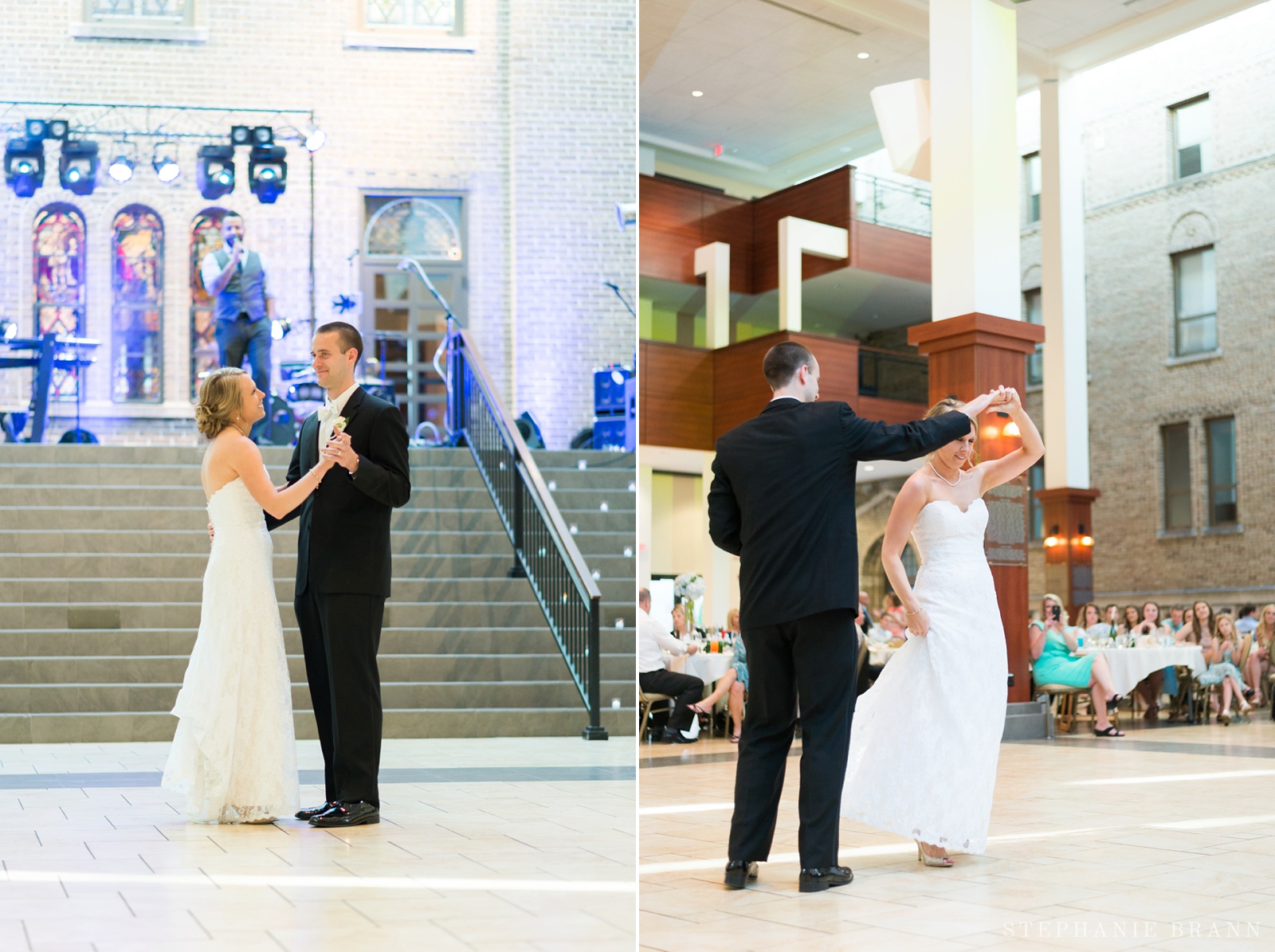 groom-twirling-his-bride-during-their-first-dance