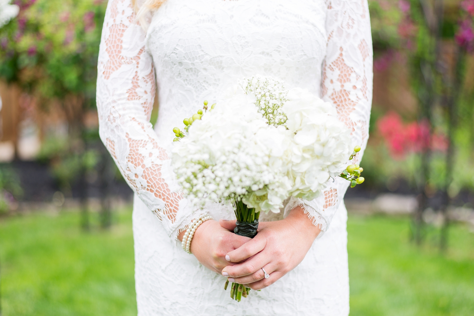 bride-holding-a-diy-bouquet