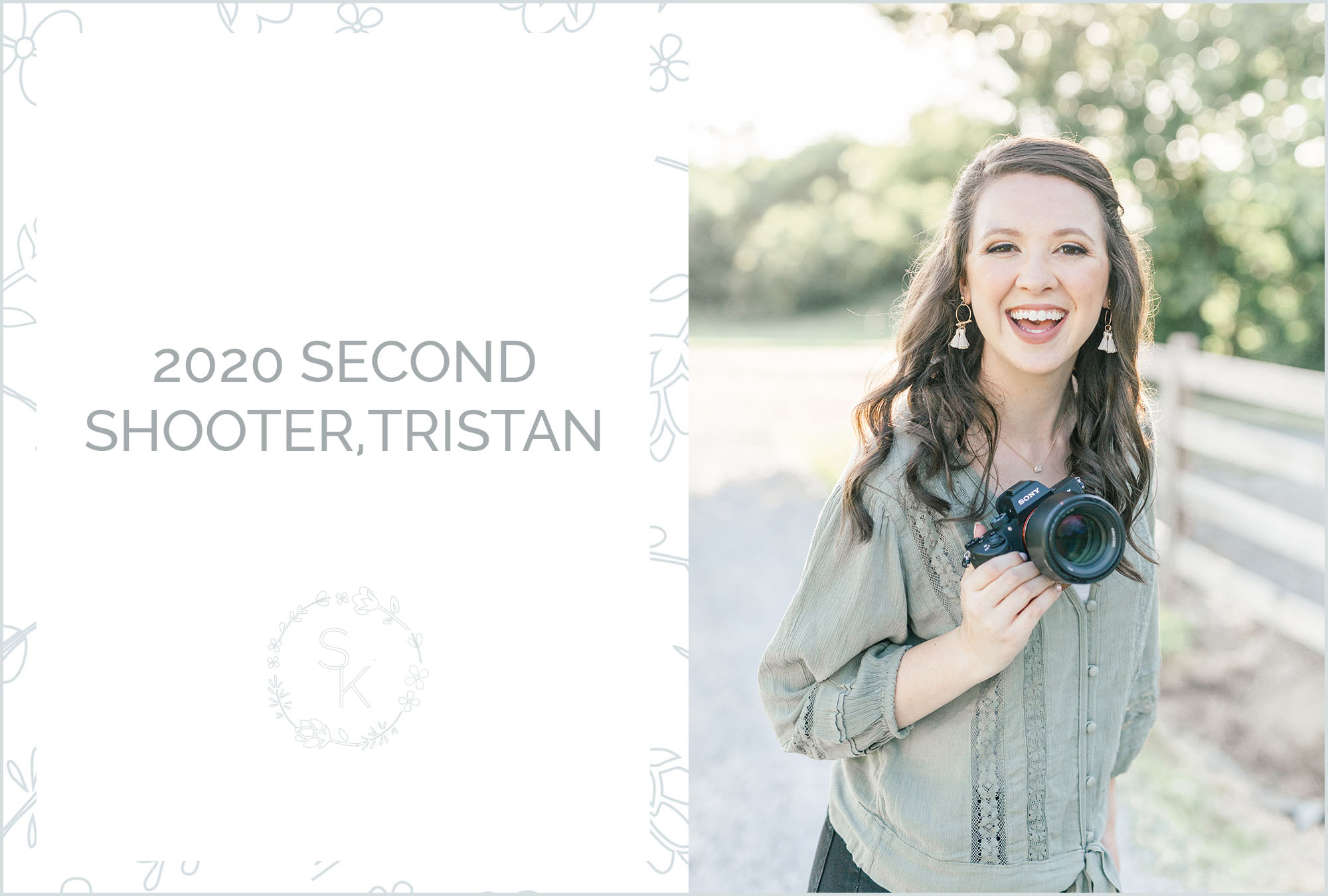 Introducing second shooter Trstan for Stephanie Kase Photography