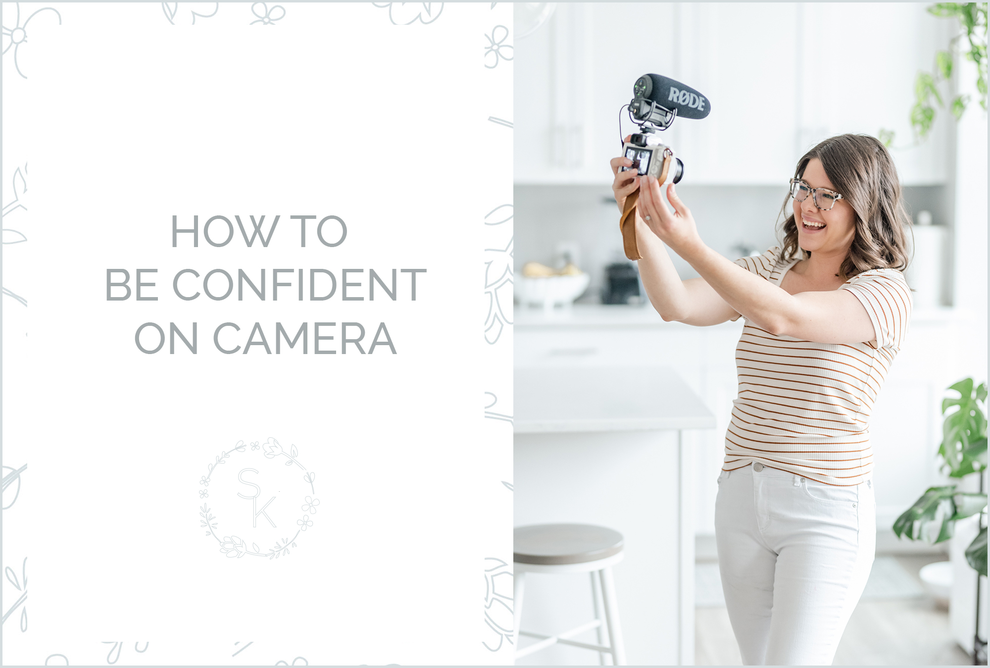 How to have Amazing CAMERA PRESENCE: My Tips for Gaining Confidence on Camera from Ohio photography educator, Stephanie Kase Photography