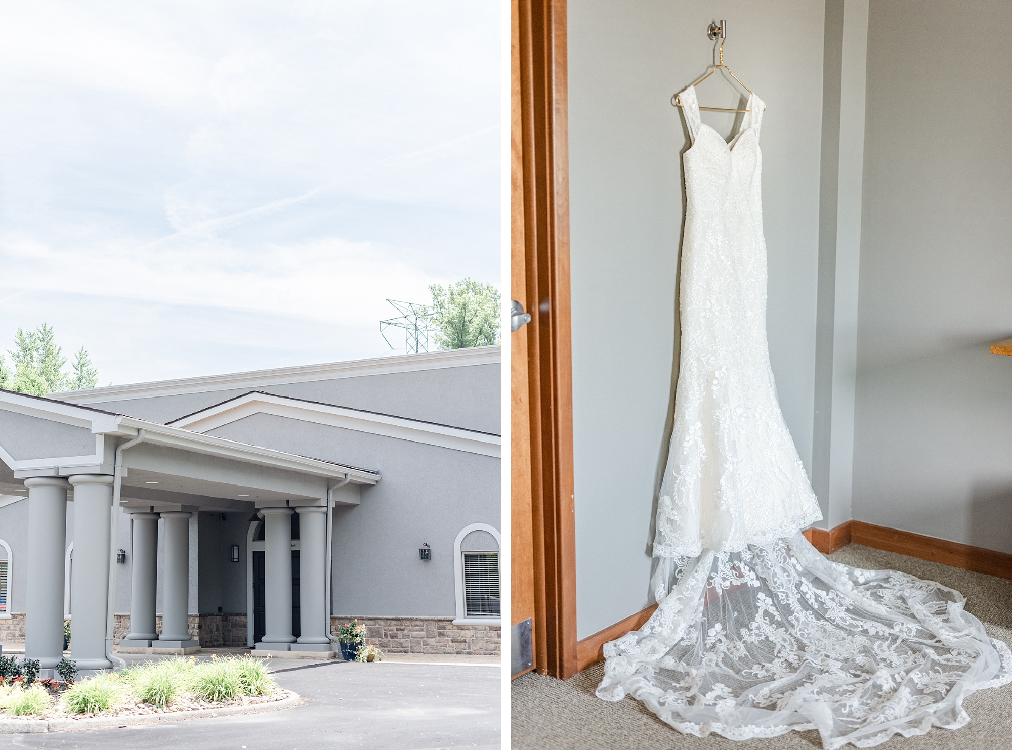 Brookshire wedding day and wedding dress photographed by Stephanie Kase Photography