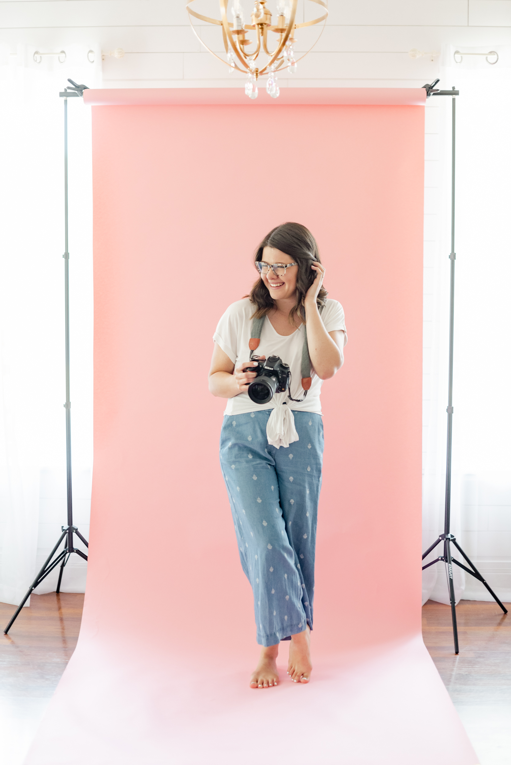 tips for seamless paper branding headshots