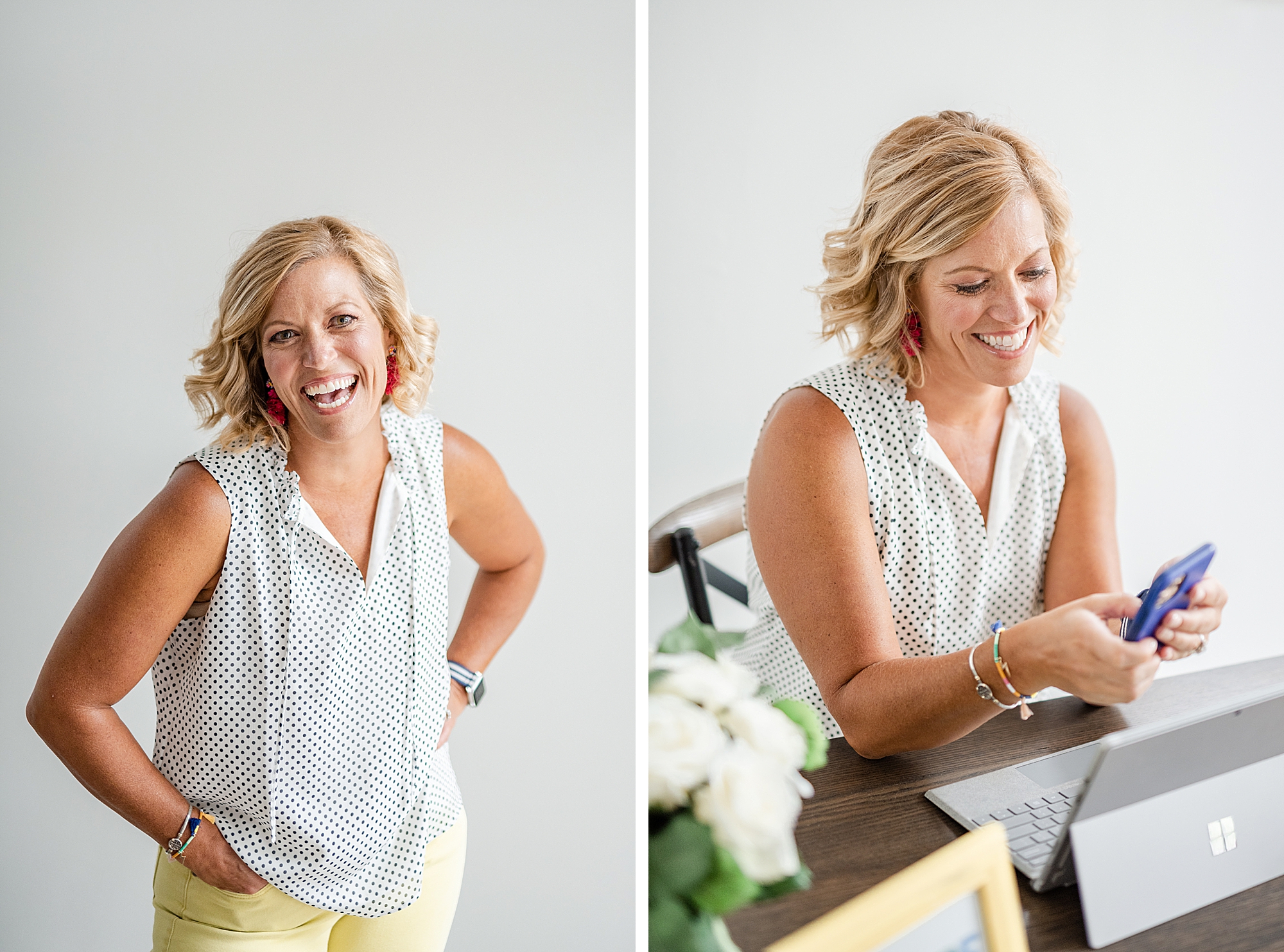 custom branding portraits for female business owners by Stephanie Kase Photography
