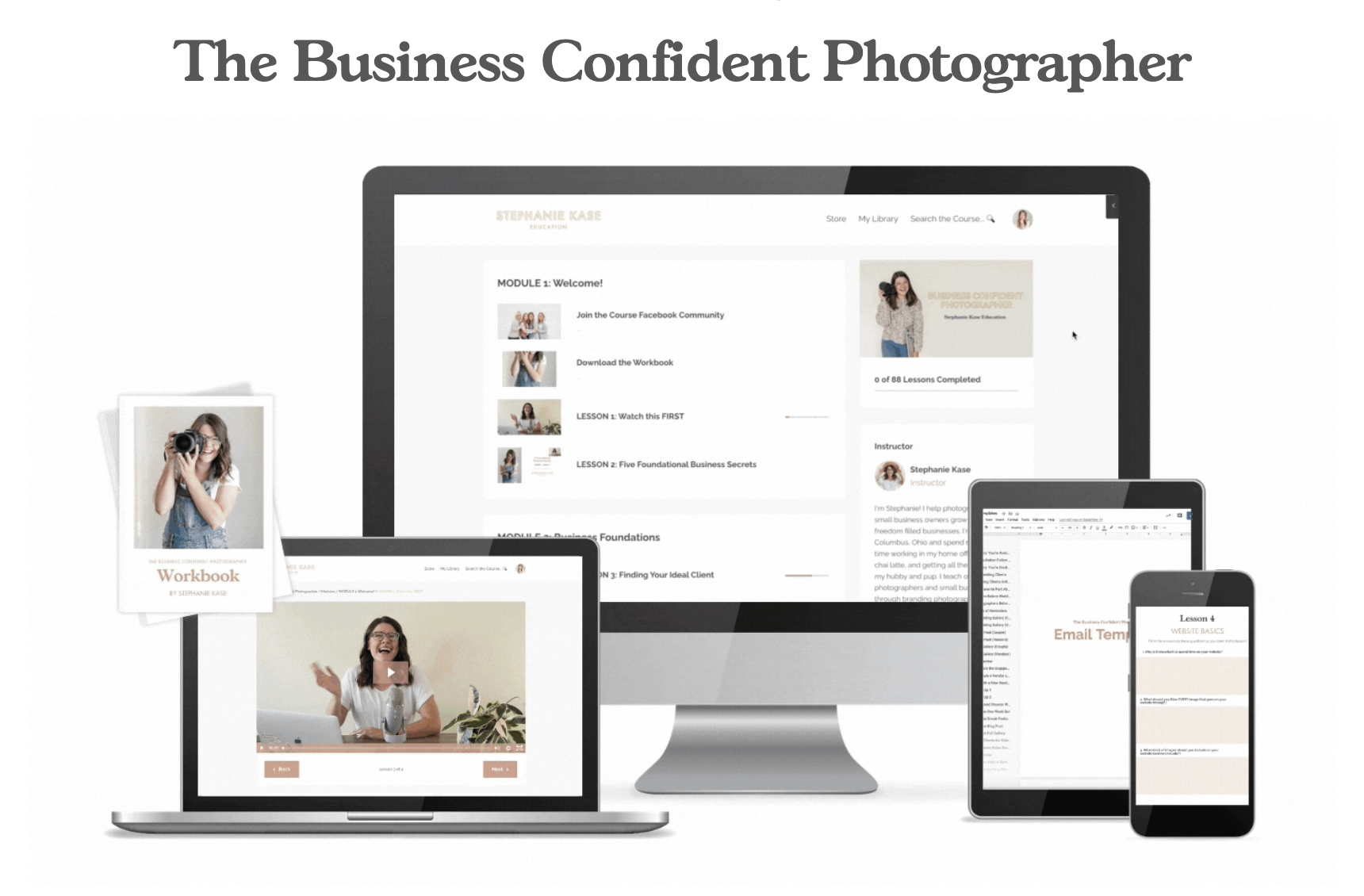 The Business Confident Photographer IS OPEN! Learn about a new course for photographers who want to change their business taught by Stephanie Kase