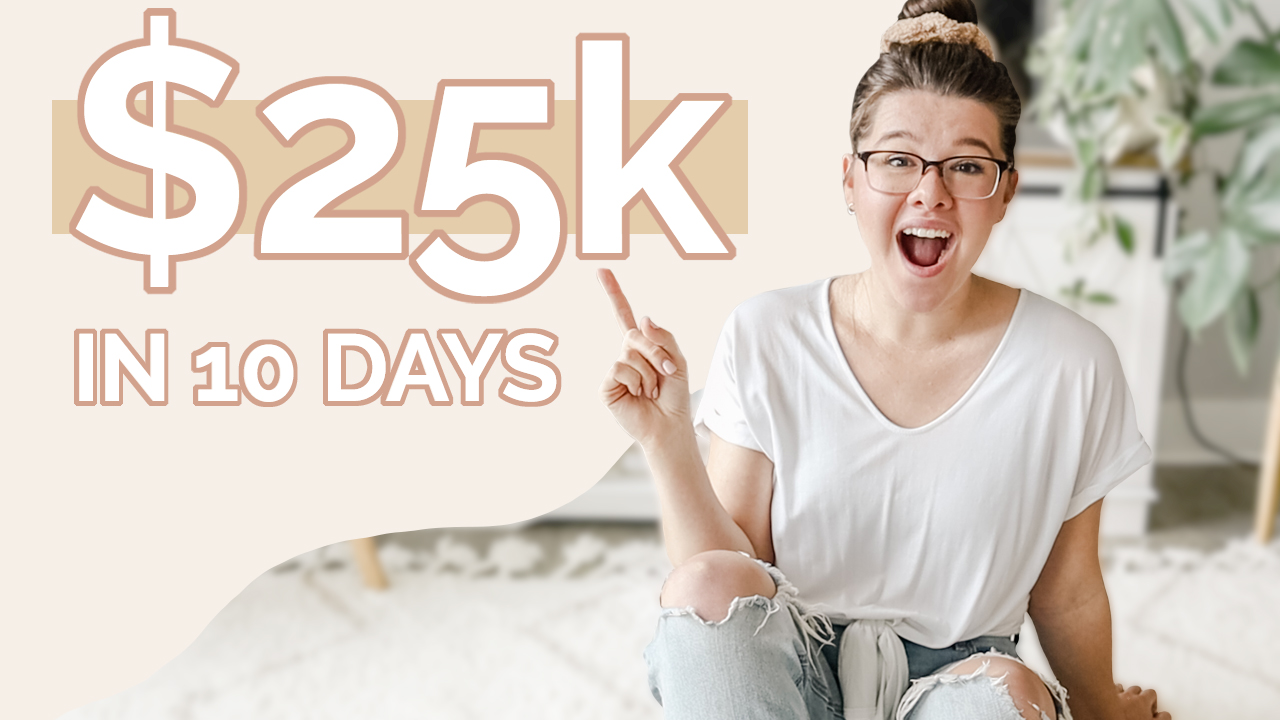 Stephanie Kase walks through how she made $25K from her online course launch