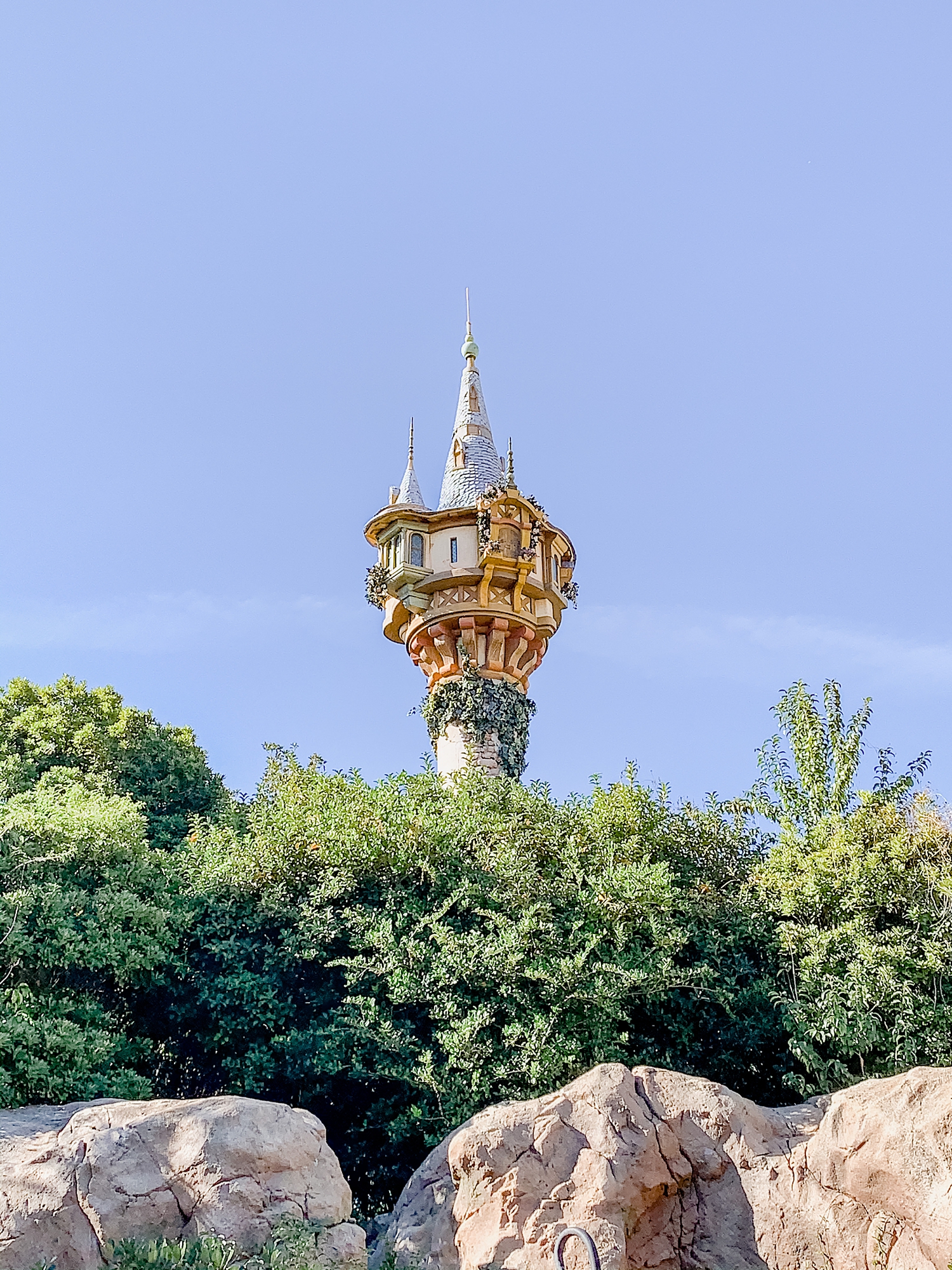 Rapunzel's tower in Magic Kingdom