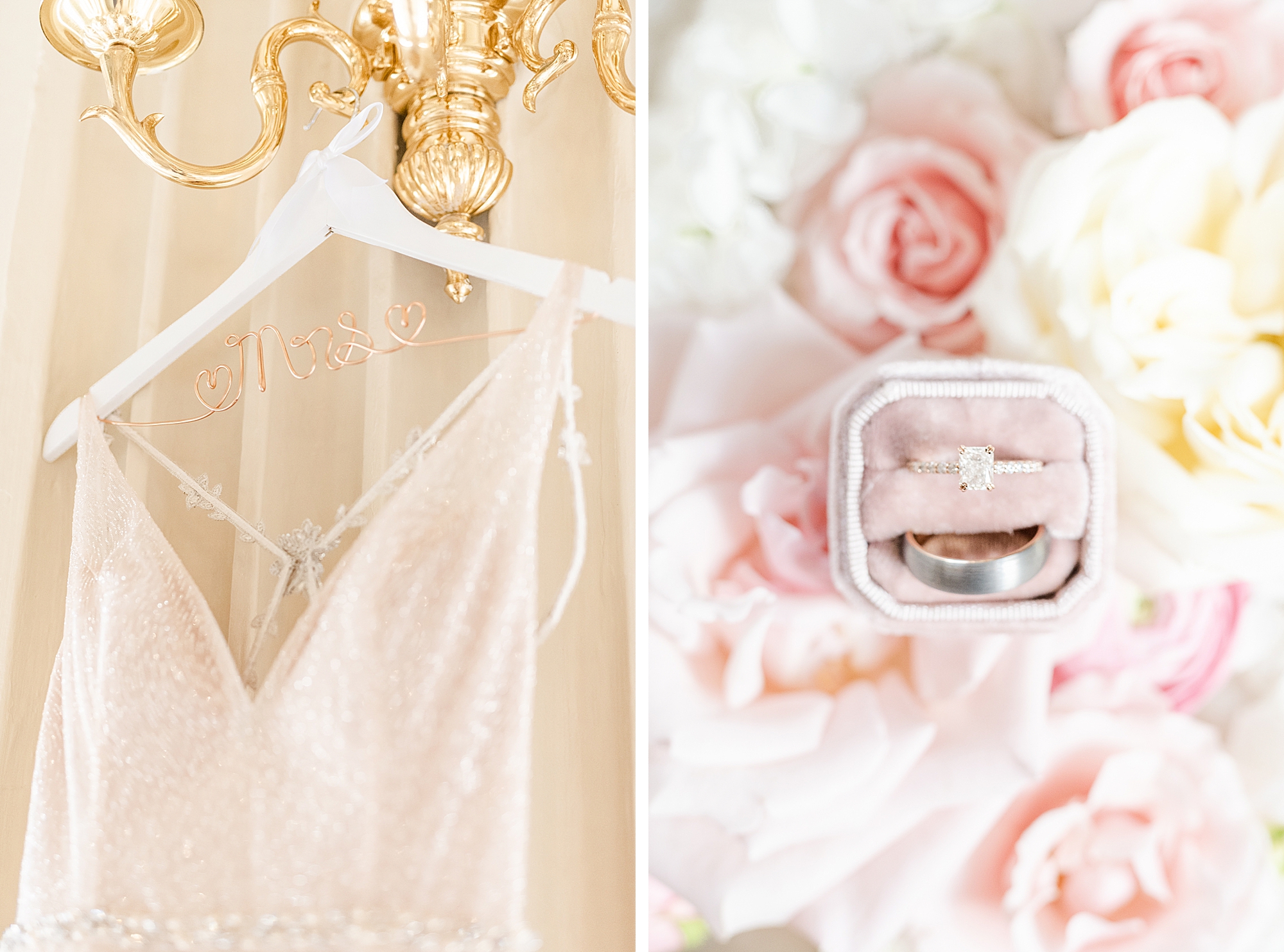 bride's details for spring wedding in Columbus OH