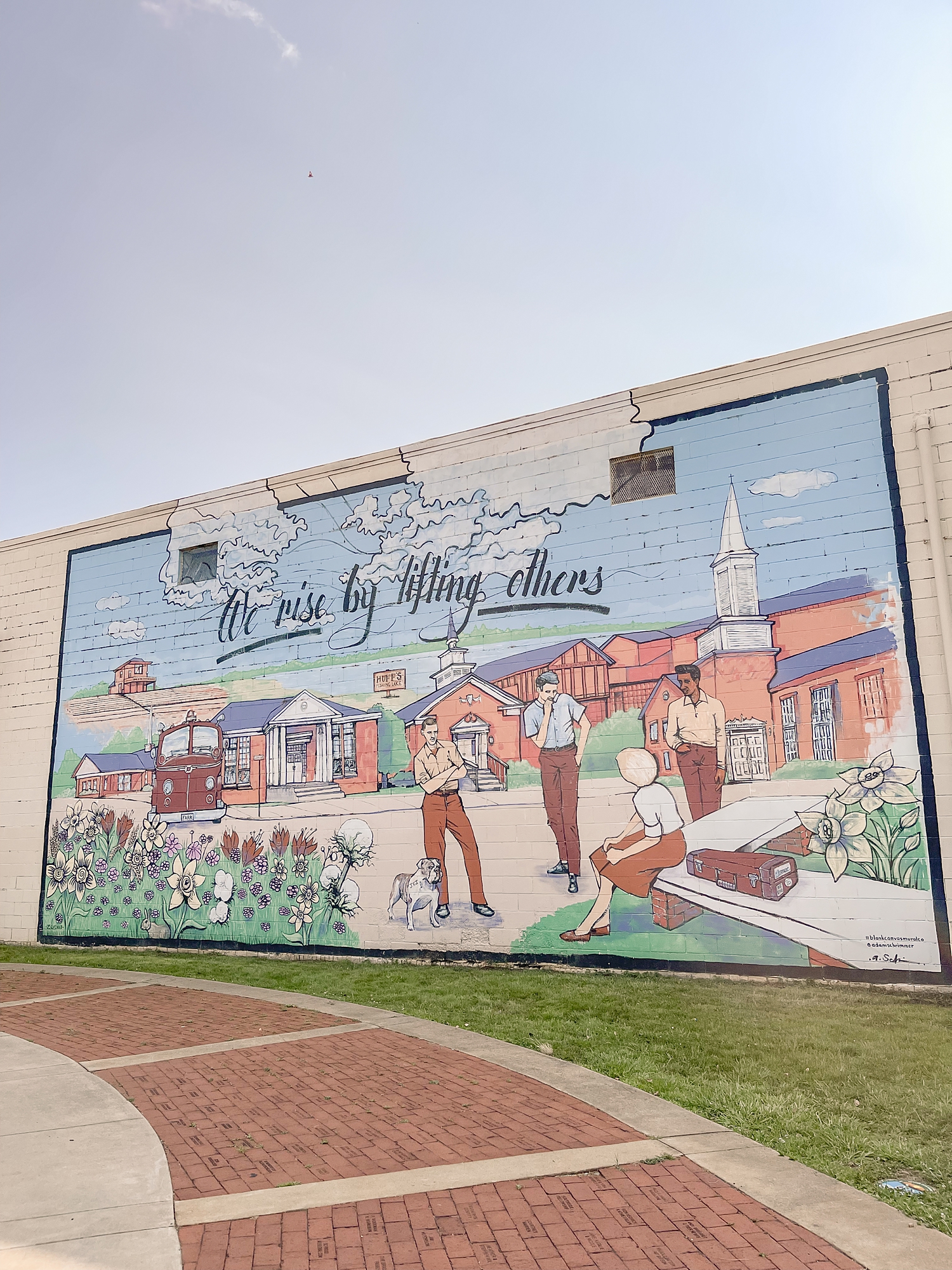 mural in Greenville SC