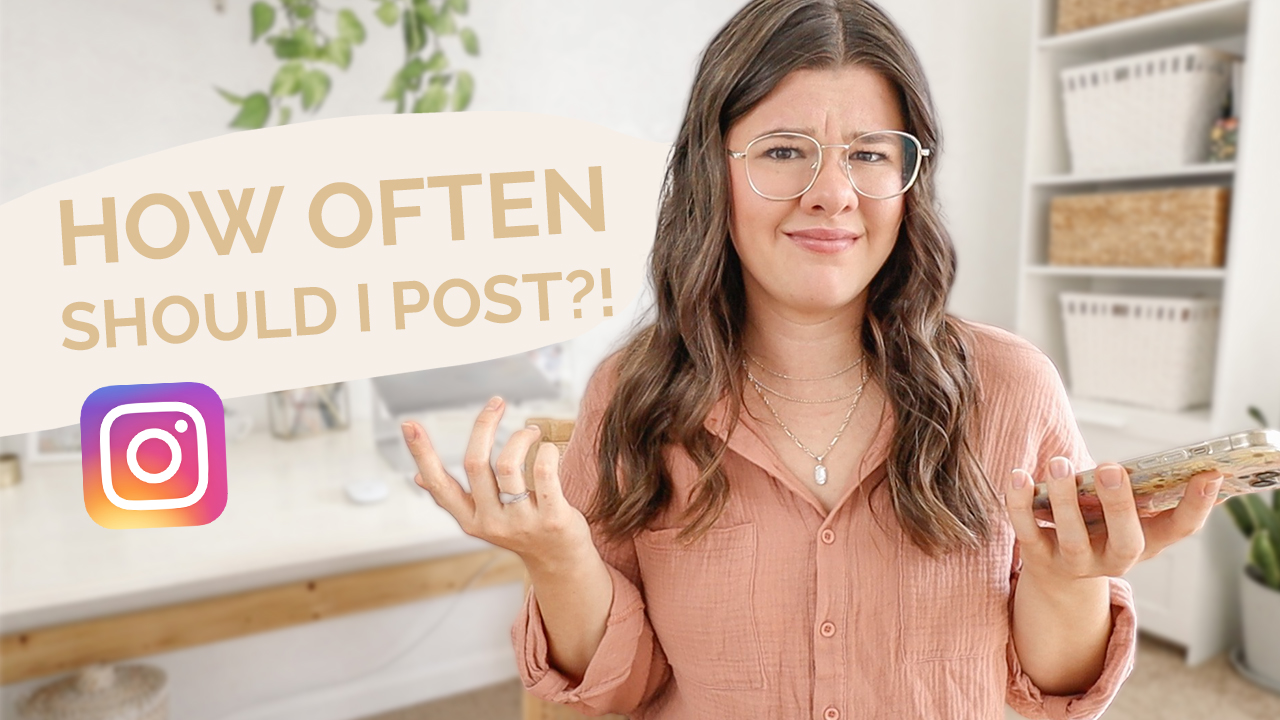 How often should I post on Instagram: Tips for small business owners on Instagram consistency shared by Stephanie Kase, business educator