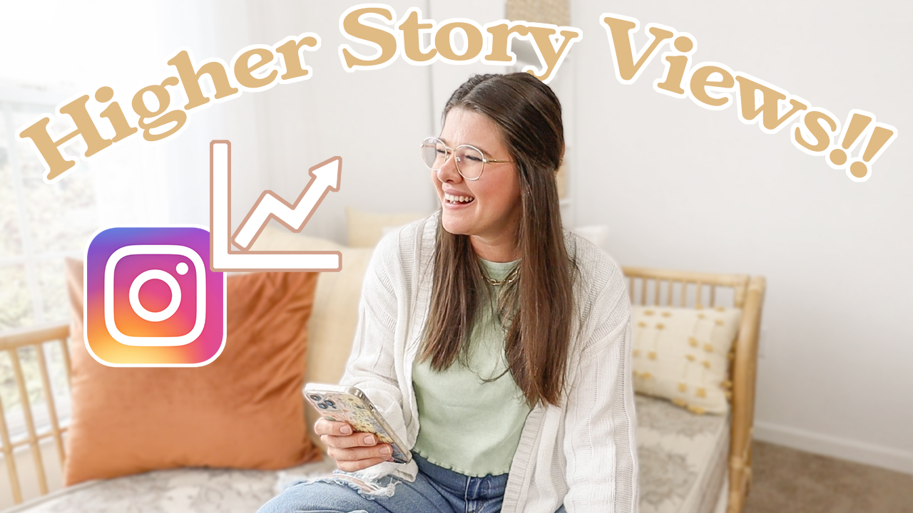How to Create Instagram Stories that Get Higher Views: strategies to grow your Instagram Stories engagement shared by Stephanie Kase.
