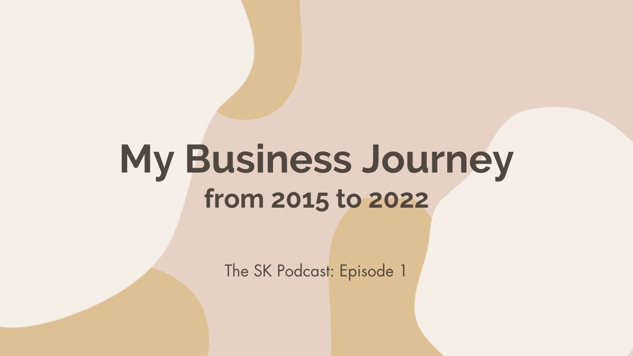 My business journey from 2015 to 2022: Stephanie Kase shares how she pivoted from wedding photography to business education in her first podcast episode