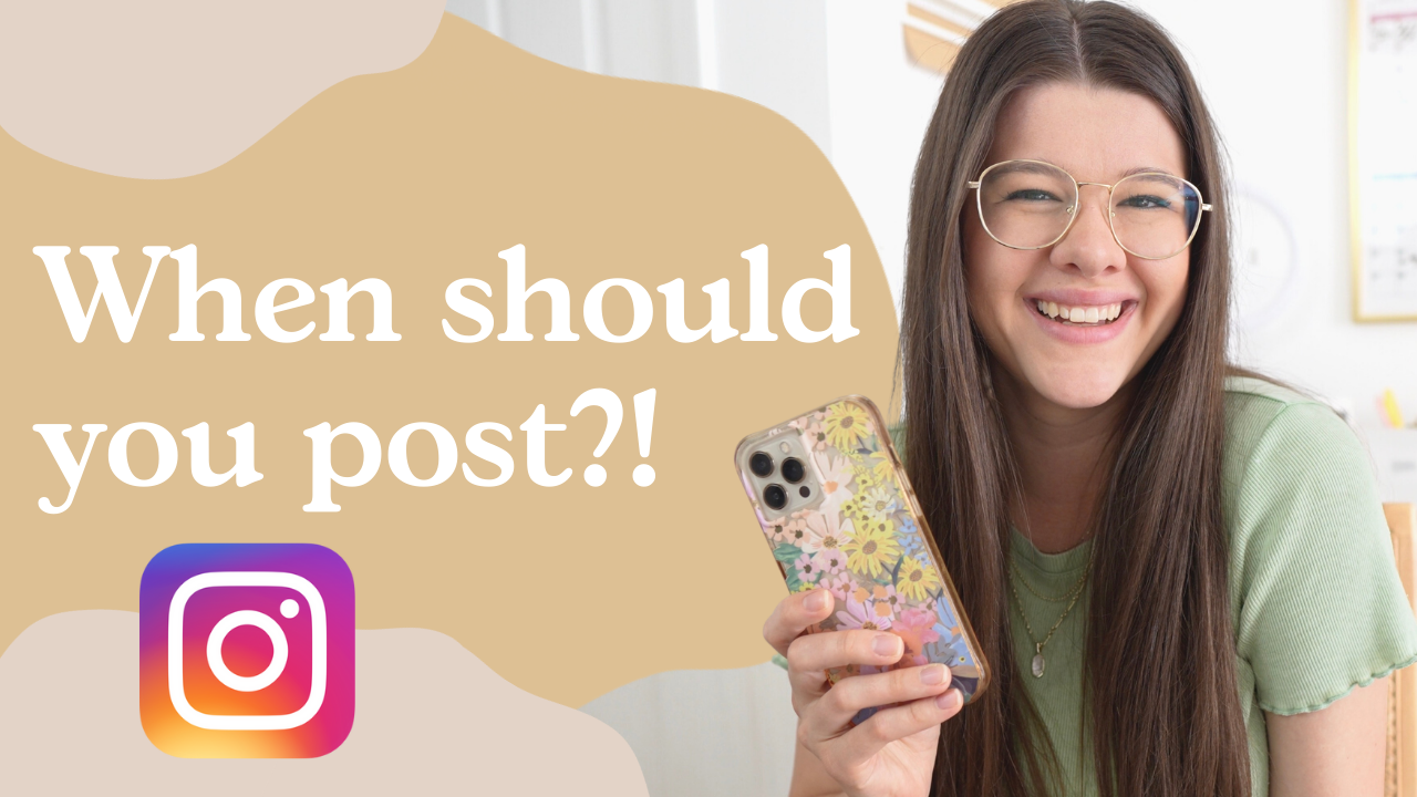 What time you should post on Instagram: Stephanie Kase, business educator, shares her tips about Instagram + why post time may not matter after all
