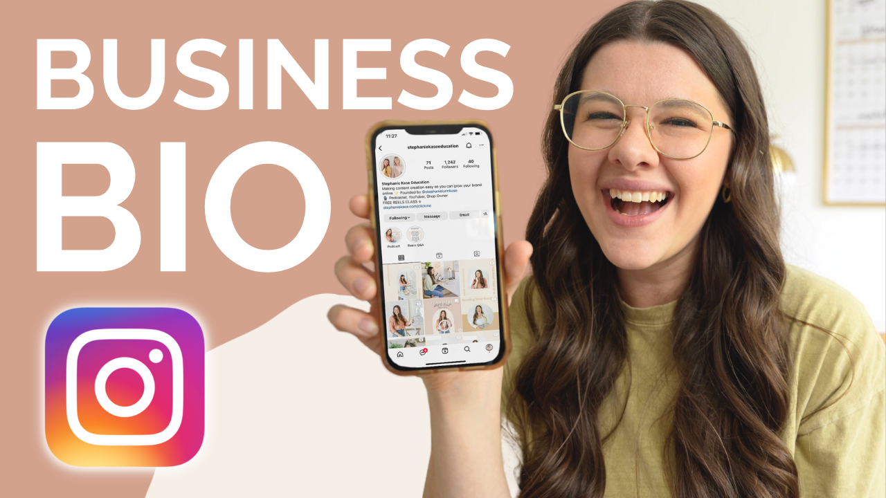 Do's and Don't's of Your Instagram Bio: Stephanie Kase shares what to do (and not to do!) in your Instagram bio for better growth and connection online