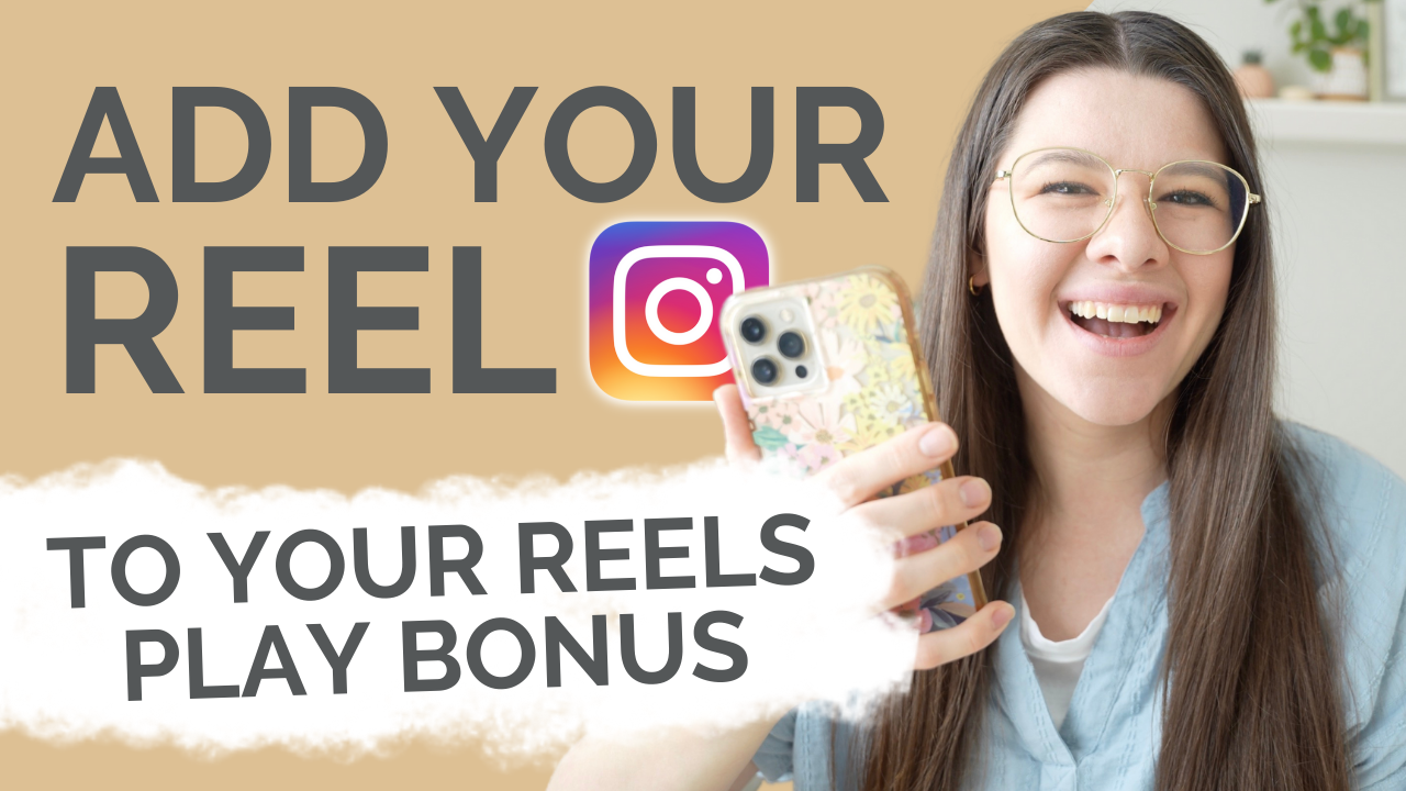 How to Add a Reel to The Reel Play Bonus Program: Stephanie Kase shares a tutorial to help you make sure your Instagram Reel is tagged so you get paid!