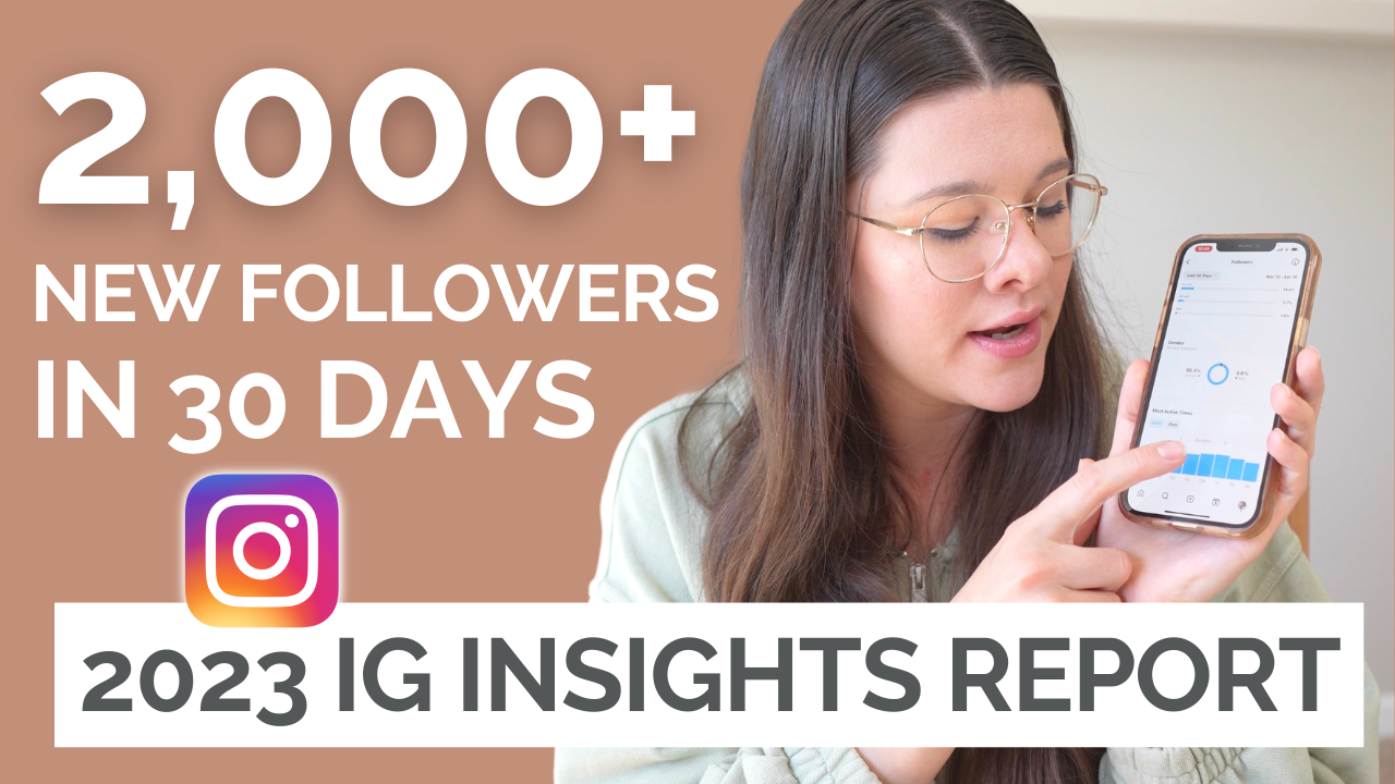 2023 Instagram Insights Report: What I'm looking at to GROW FASTER on my Instagram accounts - Stephanie Kase shares a BTS look at her two accounts