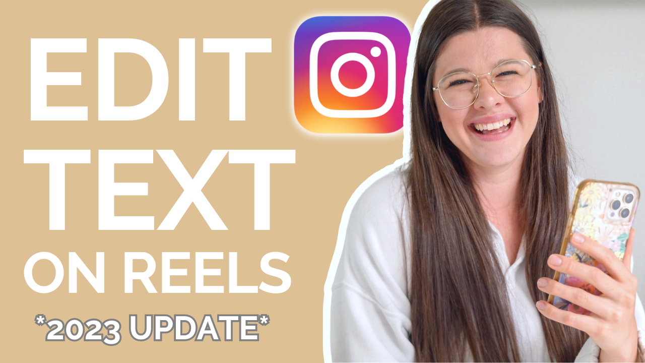 How to add and edit text for Reels in 2023: a simple tutorial from Stephanie Kase, small business owner and social media educator