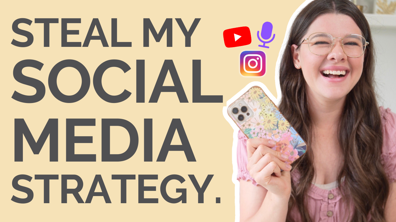 Steal my current social media strategy for my small business: Stephanie Kase shares how she creates evergreen content and reaches cold/warm audiences