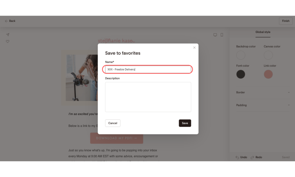 flodesk tutorial by stephanie kase