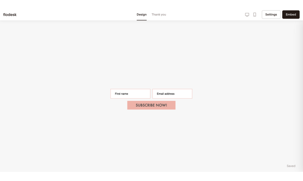 flodesk forms tutorial