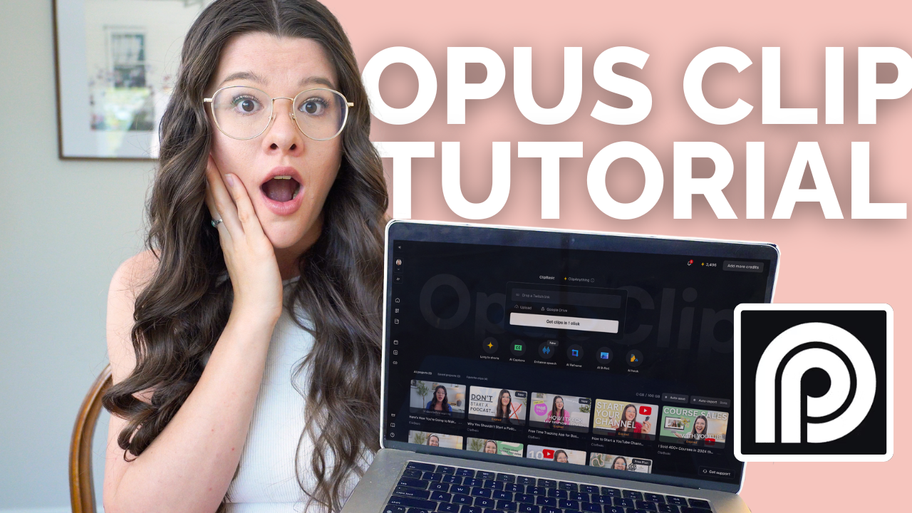 CREATE SHORT FORM CLIPS FROM YOUTUBE VIDEOS With Just a Few Clicks (Opus Clip Tutorial)